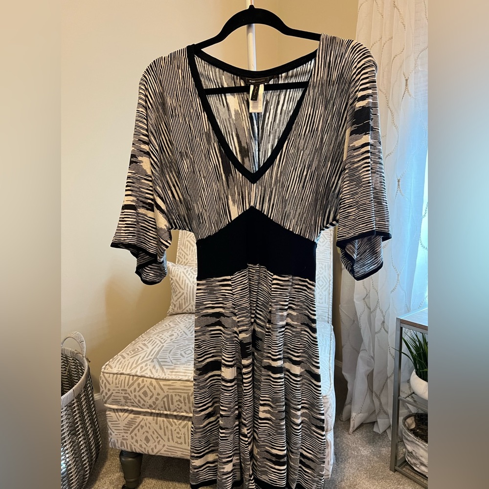 BCBG black and white semi/ business casual dress.